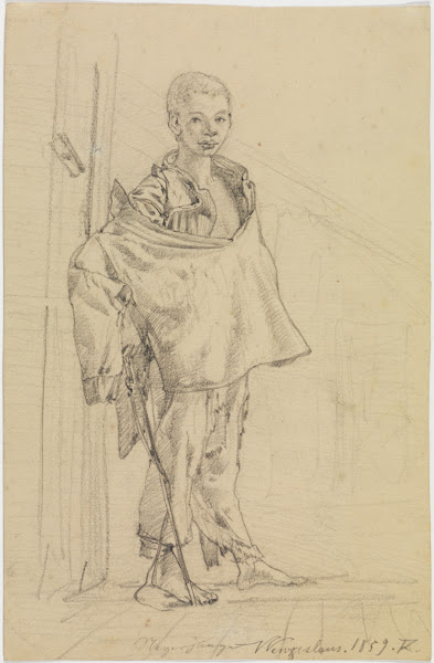 Studie des Wenzeslaus in Ganzfigur 1859