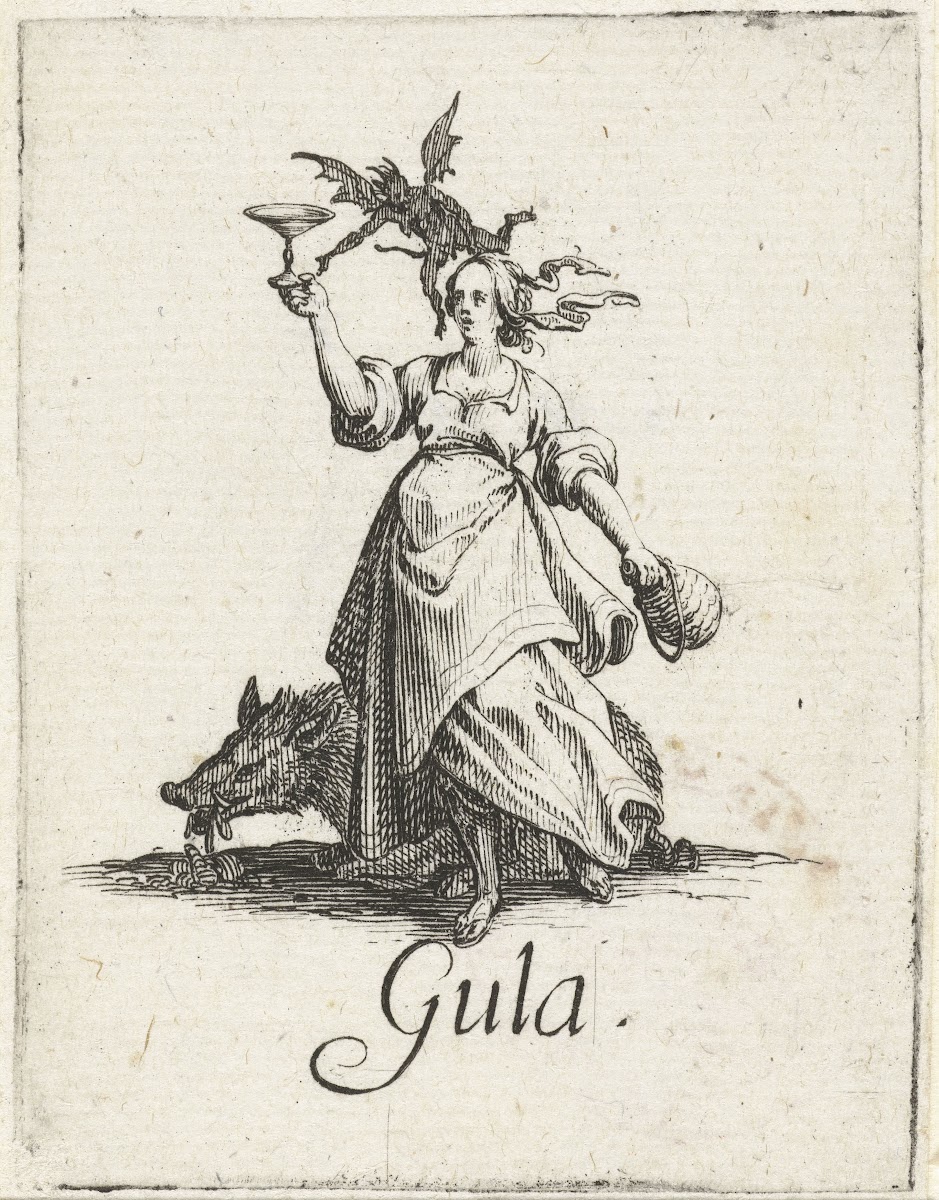 Gula Gluttony 1618 1625