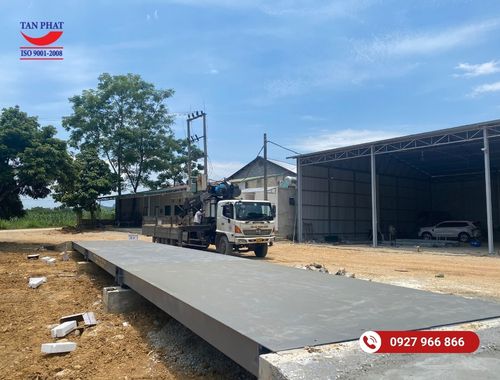 Trạm cân ô tô 100 tấn tại Trấn Yên, Lào Cai