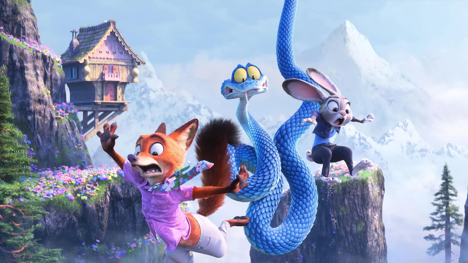 Zootopia Two Movie Scene - 3D CGI Animation 4K Wallpaper (3840x2160)