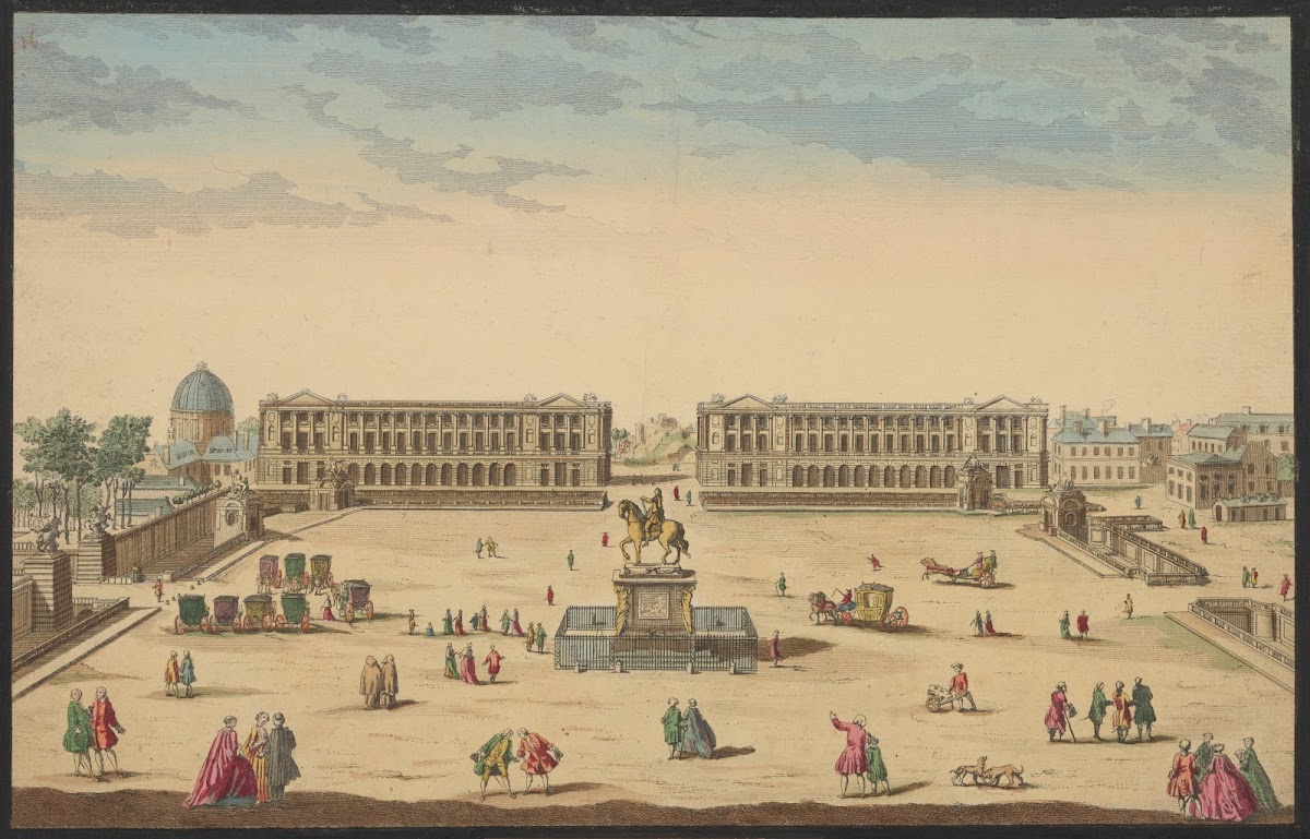 Plaza of Louis the Fifteenth 1750