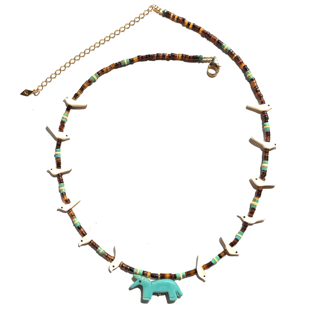 Колье Мини Амулеты