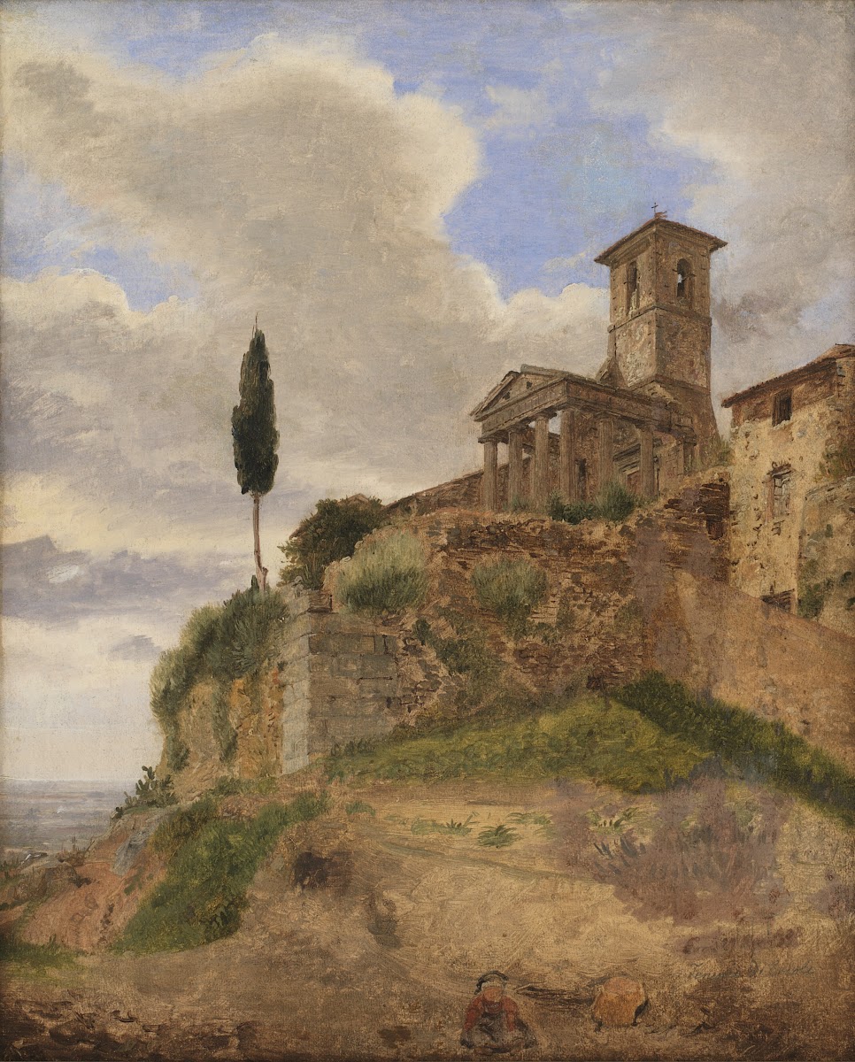 The Temple of Hercules at Cori 1838