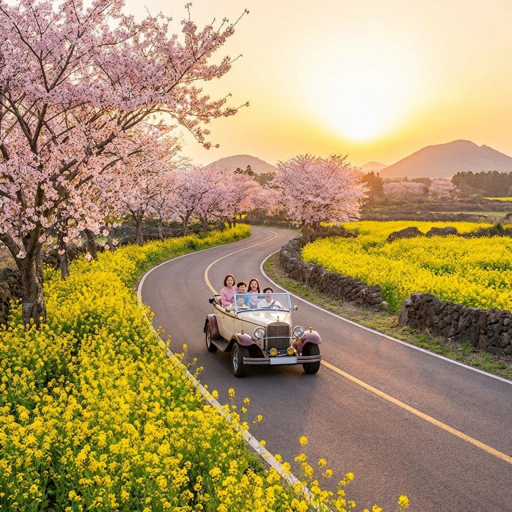 2026 제주 유채꽃 드라이브 1번지: 녹산로, 벚꽃 유채꽃길 완벽 공략