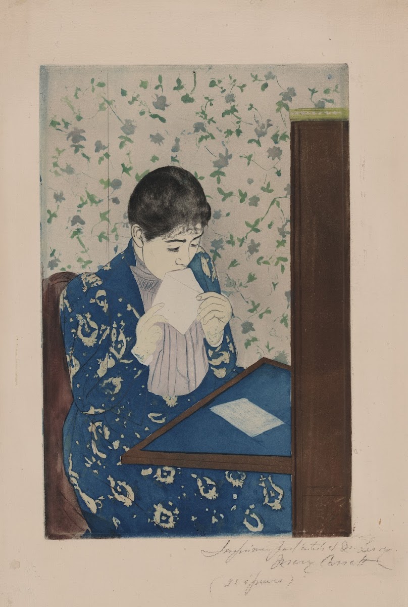 The letter 1891