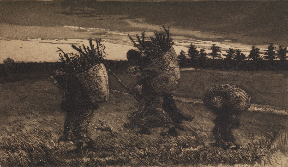 Herbst Zeichnung 1895