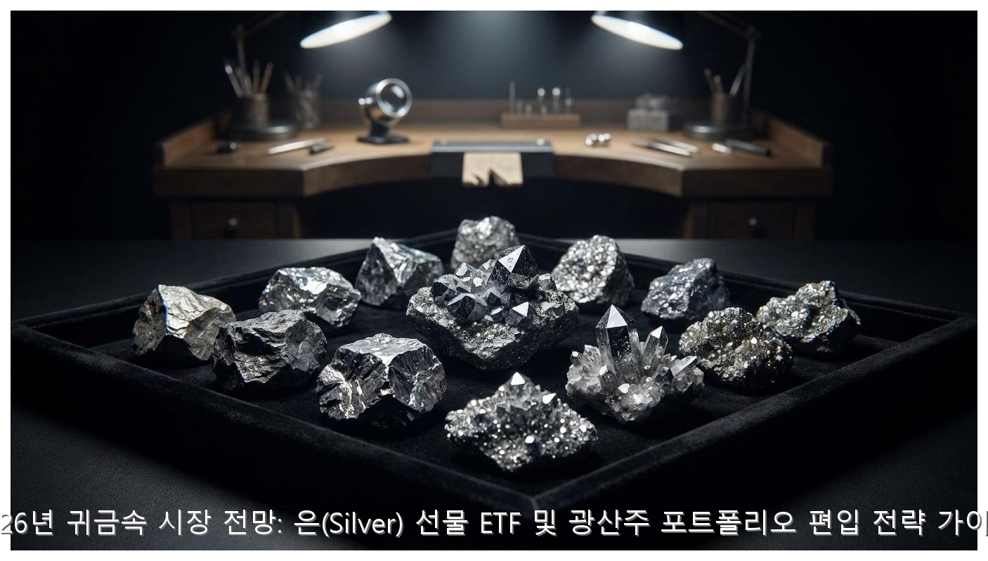 2026년 귀금속 시장 전망: 은(Silver) 선물 ETF 및 광산주 포트폴리오 편입 전략 가이드 핵심 안내 및 분석 인포그래픽 (5)