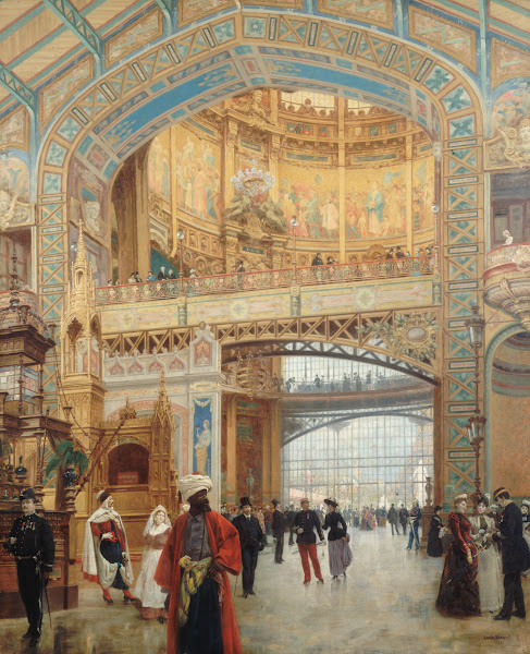 Le dôme central de la galerie des machines à lexposition universelle de 1889 189