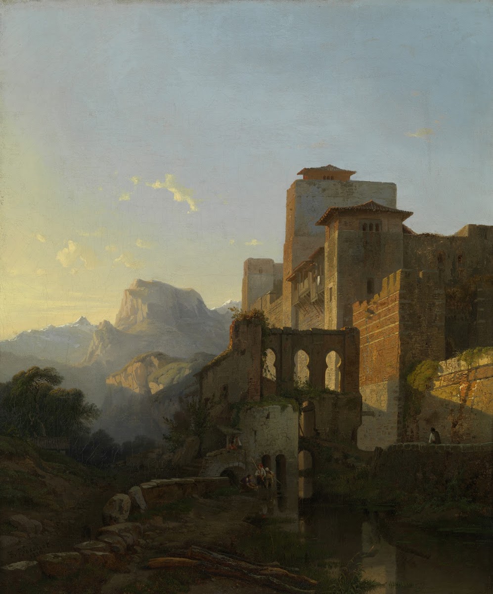 Landscape in Ugijar Southern Spain 1850