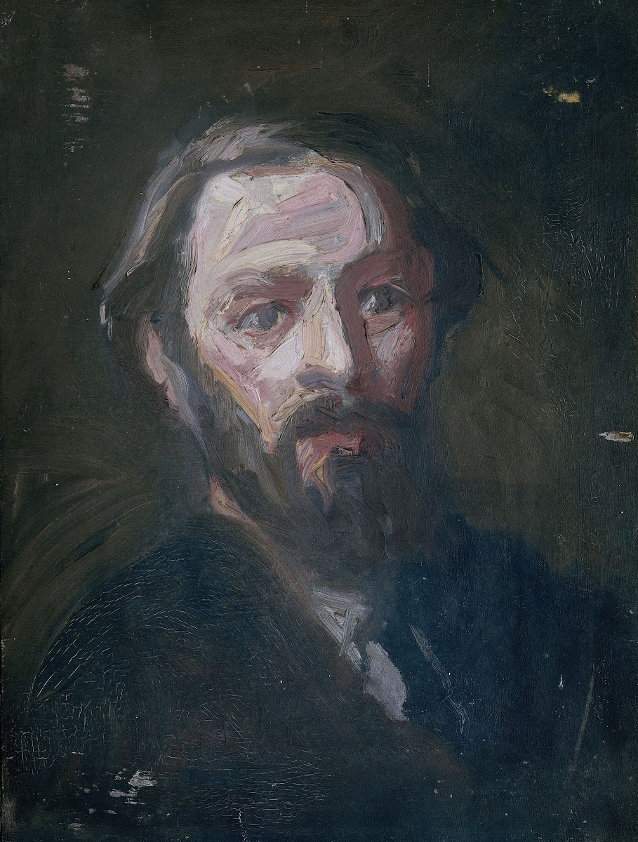 Portret van de beeldhouwer Pier Pander 1864 1919 1893   1894