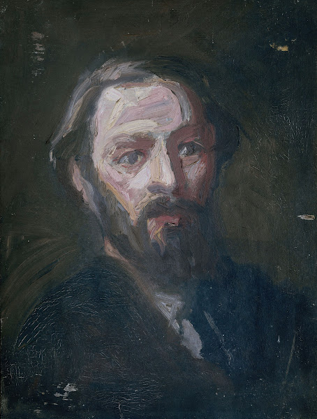 Portret van de beeldhouwer Pier Pander 1864 1919 1893   1894