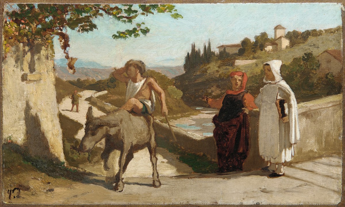 The Fable of the Miller His Son and the Donkey No 3 ca 186768