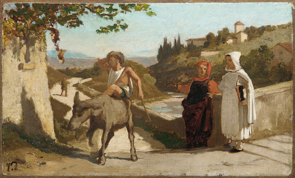 The Fable of the Miller His Son and the Donkey No 3 ca 186768