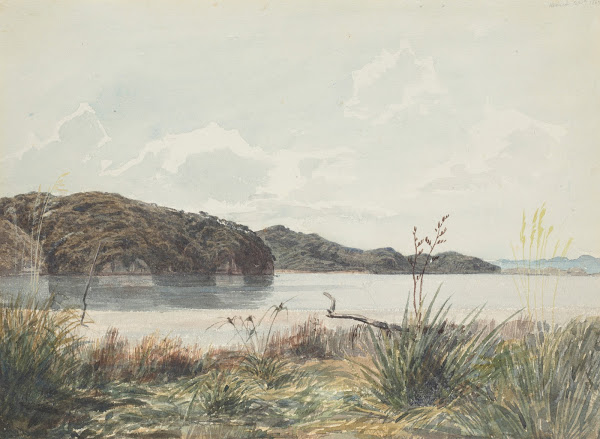 West Wanganui looking North East 1862