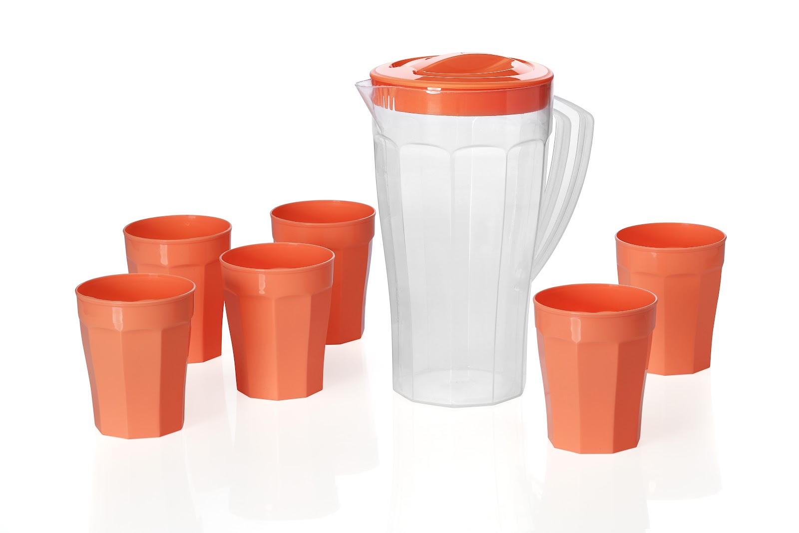 Jarra 1.75l + 4 Vasos 0.35l
