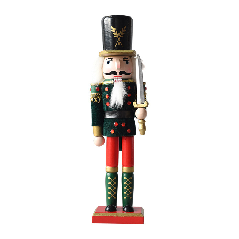 Nussknacker-Soldat, 30 cm, dekorative Holzfigur