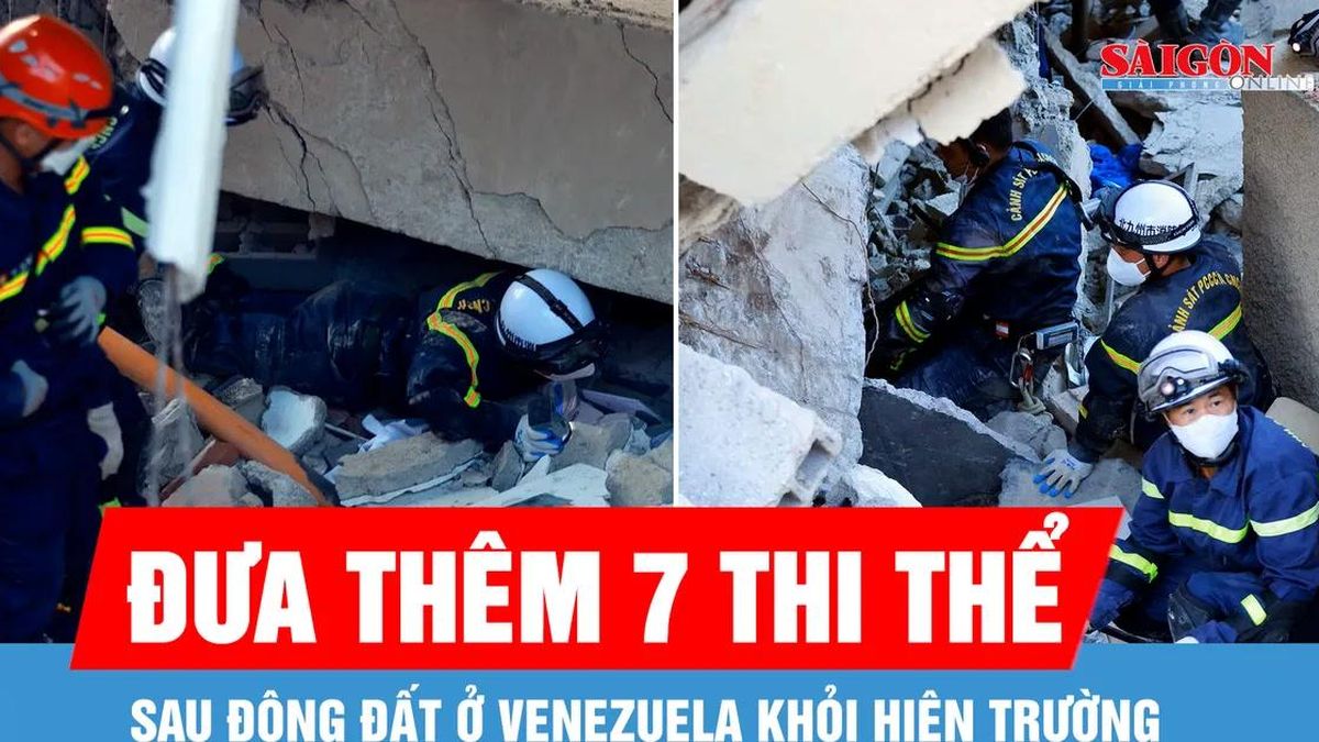 Đưa thêm 7 thi thể sau động đất ở Venezuela khỏi hiện trường - Báo Sài Gòn Giải Phóng