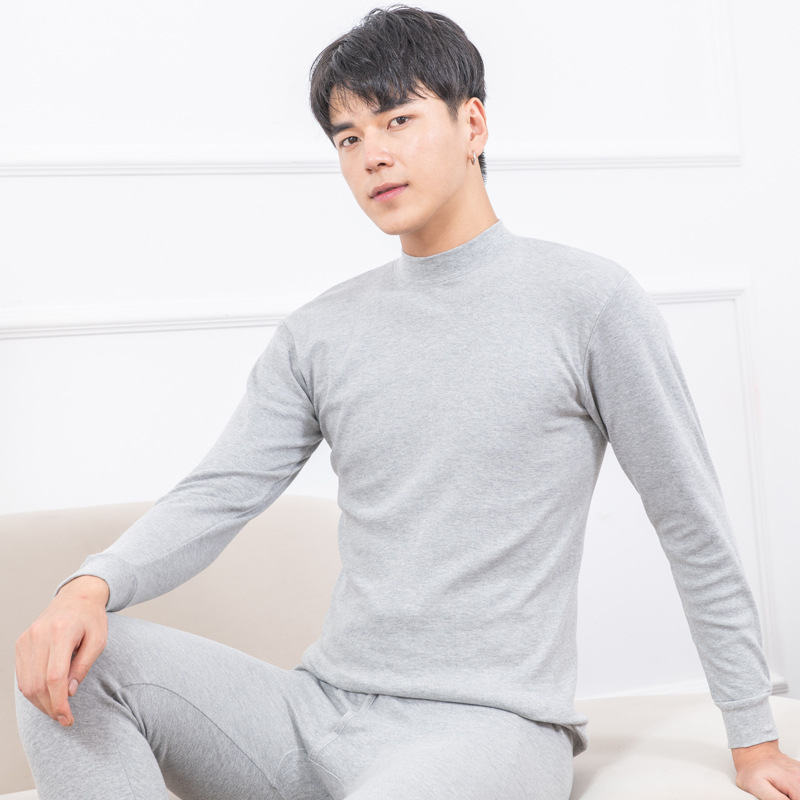 Cotton Thermal Set, Crew Neck, Unisex