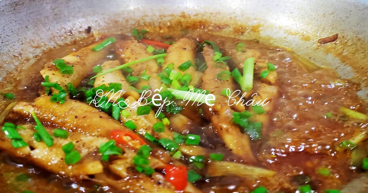 Cá bống đục kho keo