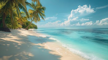 Tropical Beach Wallpaper