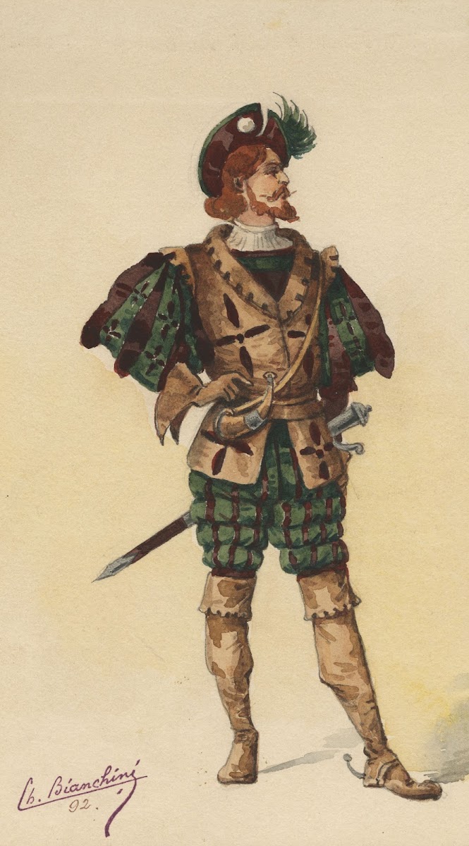 Historical costumes Pl32 1892