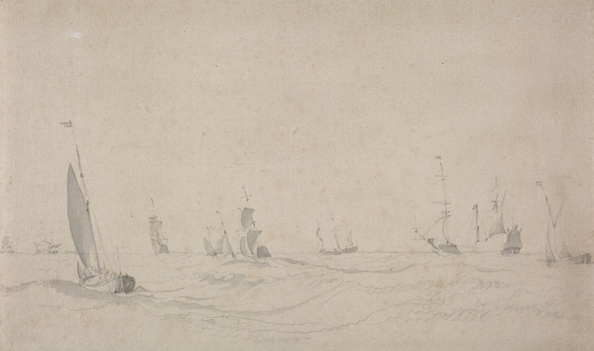 Shipping on a Rough Sea 1665