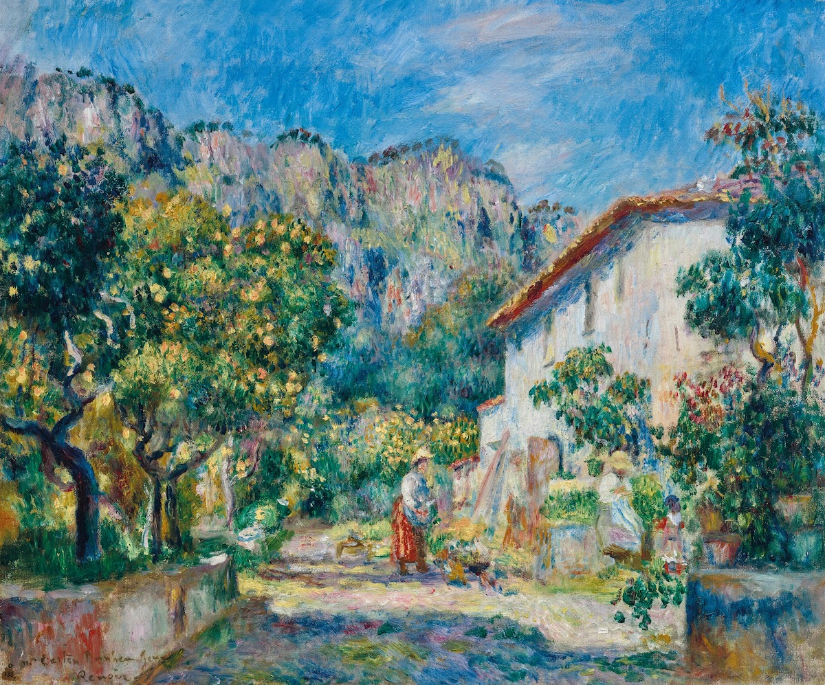 La Ferme de Magnanosc ou La villa Raynaud Grasse 1893