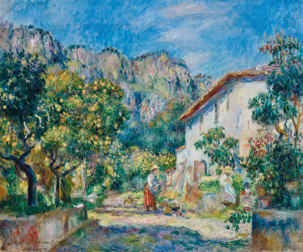 La Ferme de Magnanosc ou La villa Raynaud Grasse 1893