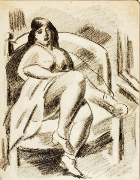 Seated Female Nude 1992