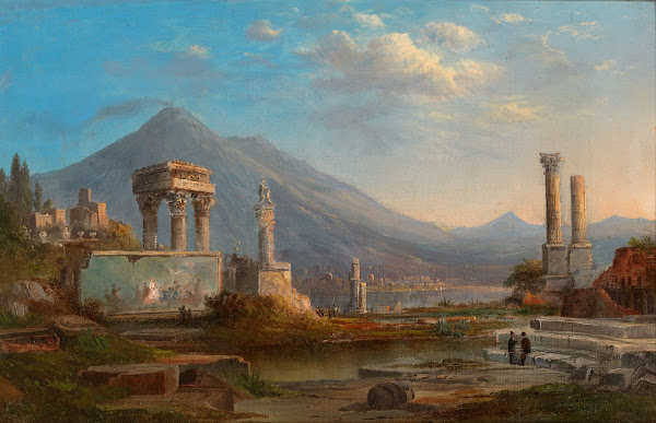 Vesuvius and Pompeii 1870
