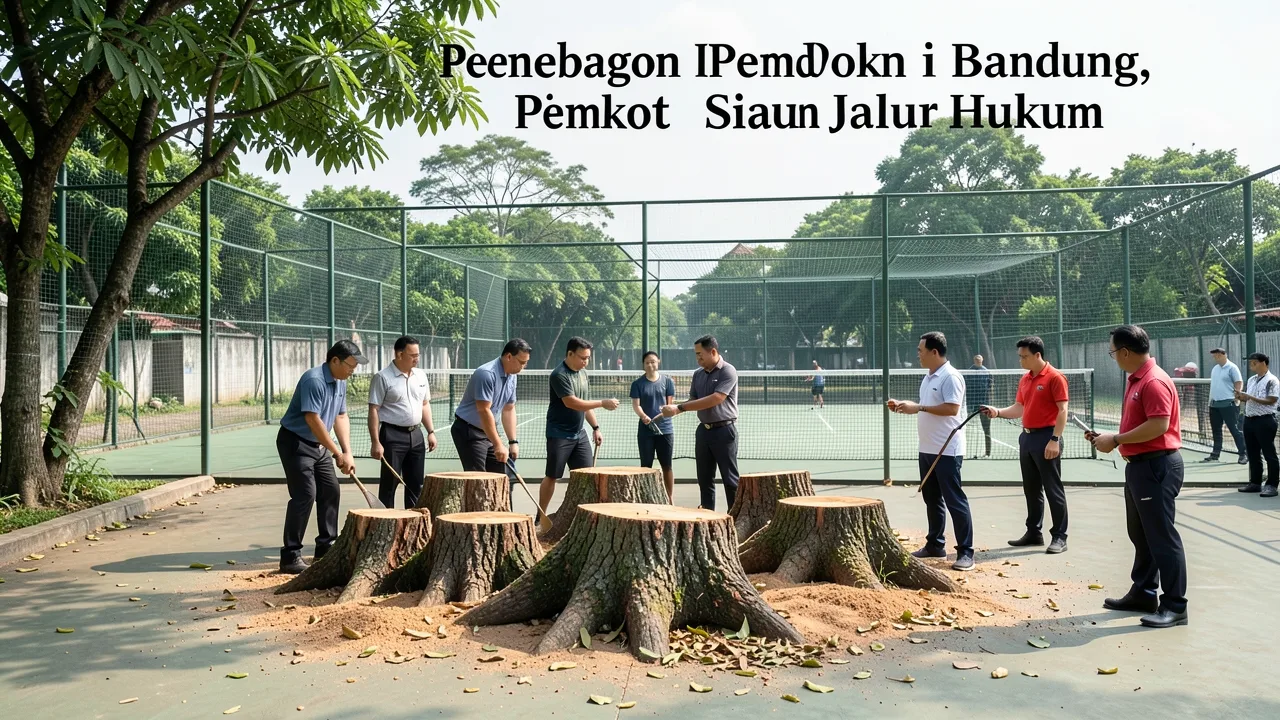 Penebangan Pohon di Bandung, Pemkot Siapkan Jalur Hukum