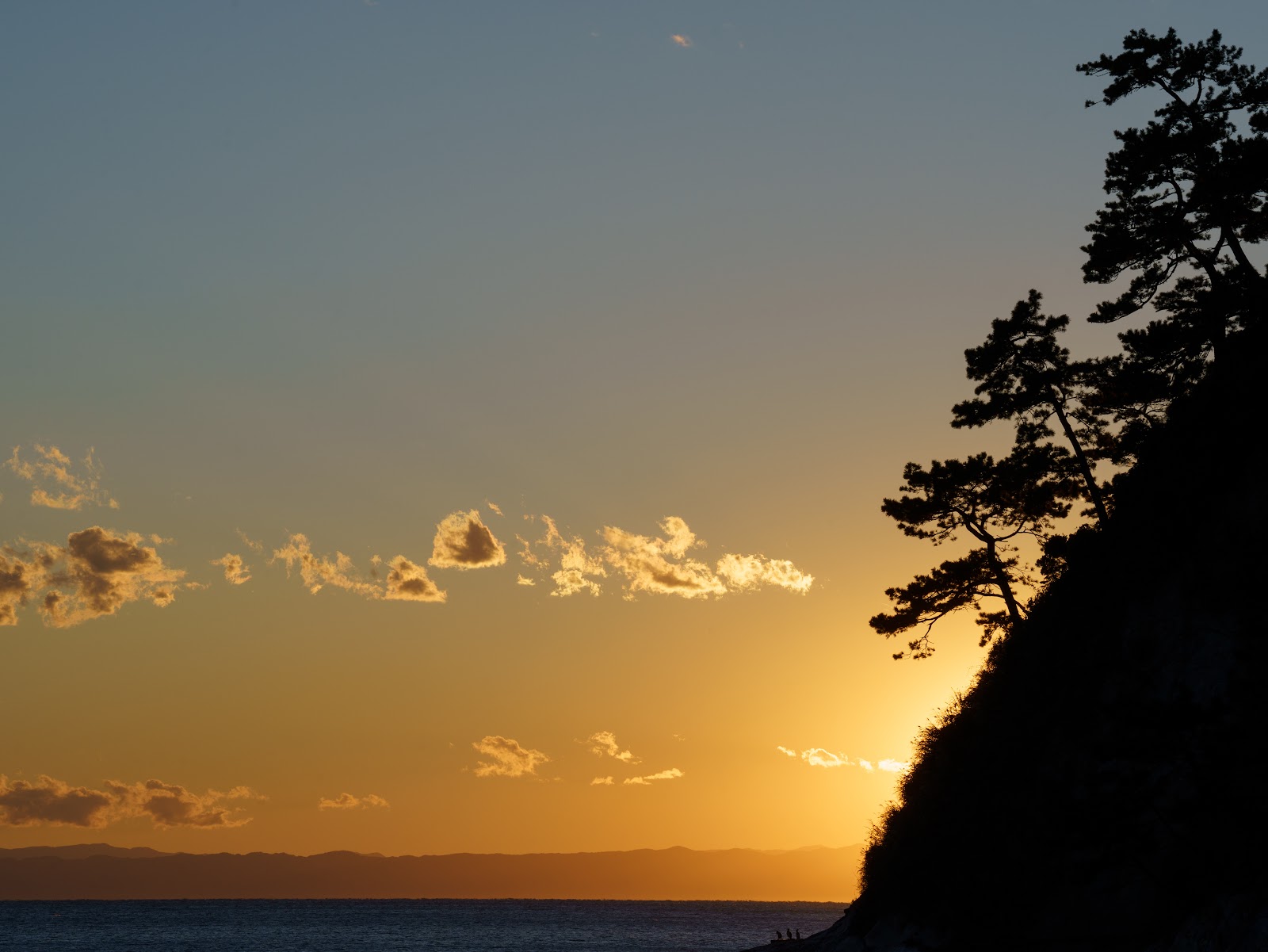 Coastal trail running