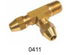 Tee Macho Lateral 5/8 x 1/2 NPT