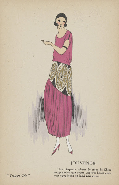 Toujours Chic Les Robes  Jouvence 1921 1922