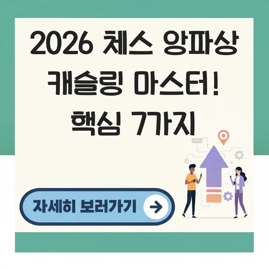 체스 폰 앙파상 캐슬링 특별 규칙