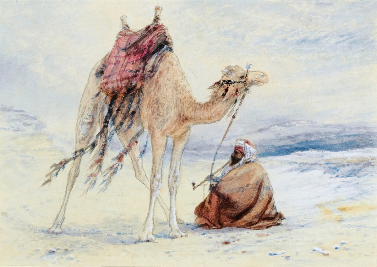 Arab witha Camel 1834