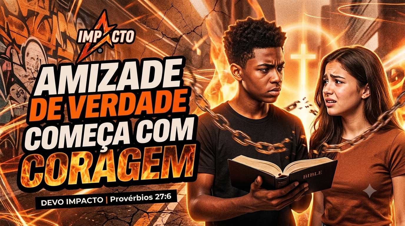 Amizade de verdade começa com coragem