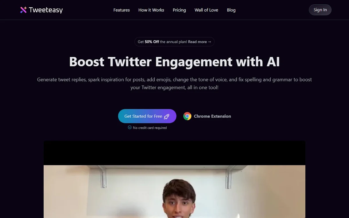 Captura de Tweeteasy