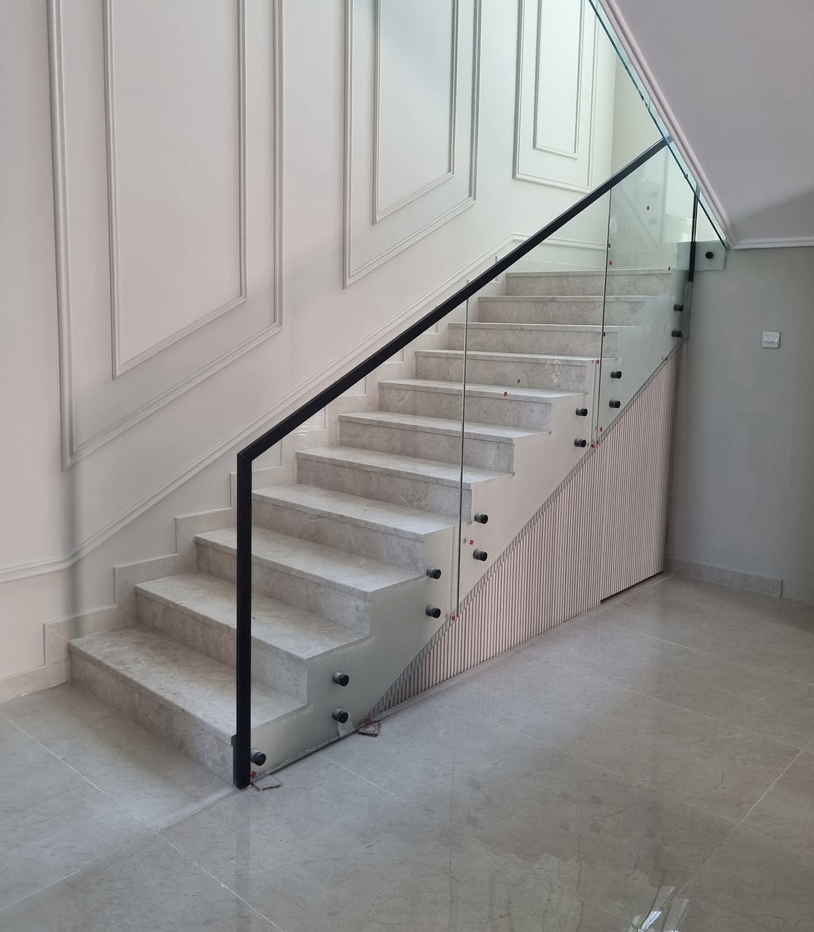 Steel handrail installation Fujairah — Al Taher Group