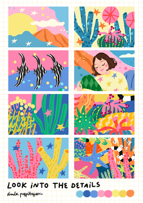 The World I Grew Into - Sticker Sheets Series