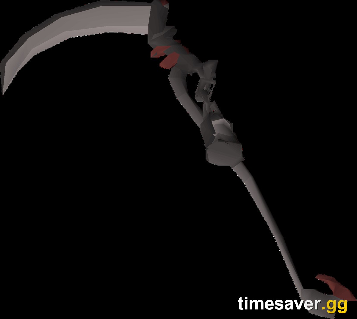 Scythe of Vitur weapon render, OSRS best-in-slot melee weapon