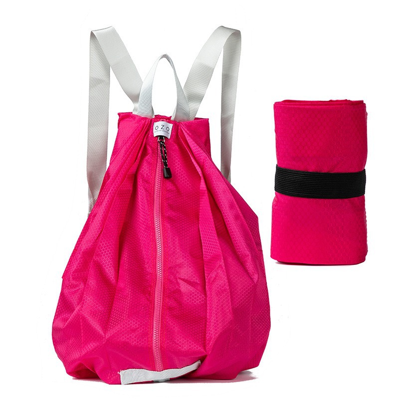 Foldable Backpack, Nylon, 20–35 L, waterproof, 14-inch