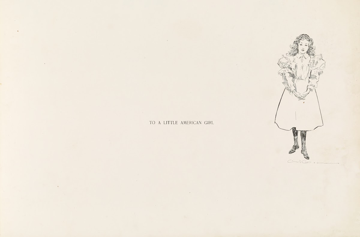 To a little American girl 1896