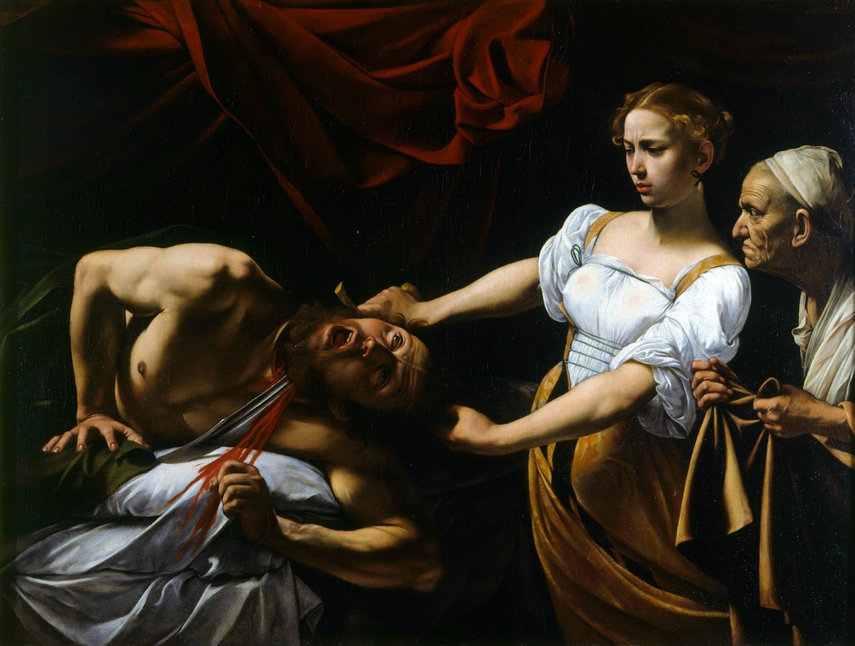Judith beheading Holofernes 1599