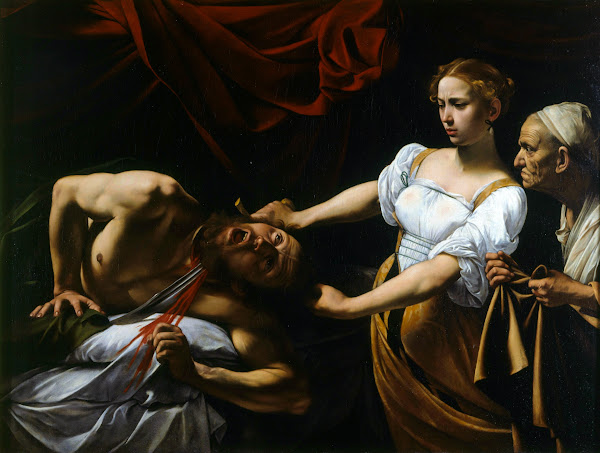 Judith beheading Holofernes 1599