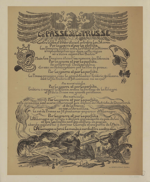 Le passé de la Prusse 1918