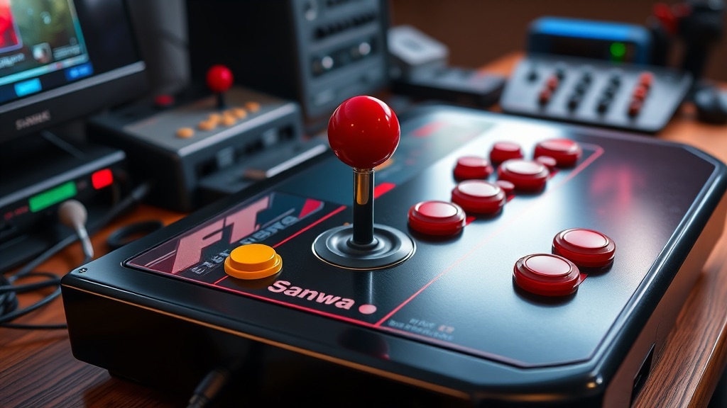 Mandos Arcade Joystick Sanwa para PC y Raspberry Pi - Sensación Recreativa 100%