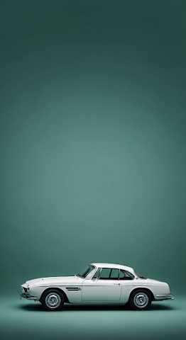 Classic White Coupe Minimal Studio