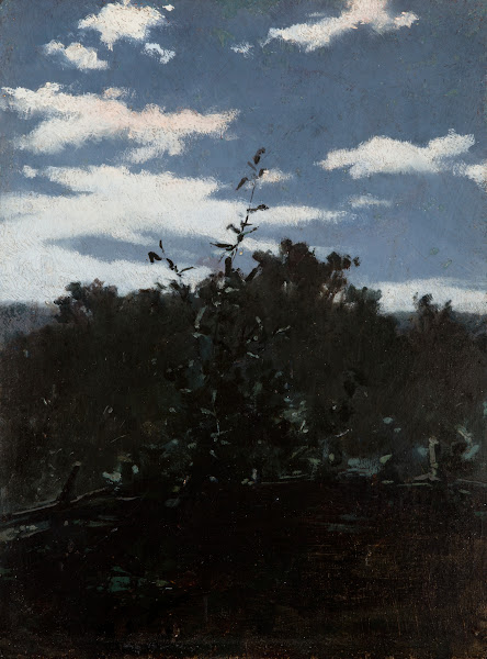 Landscape with a Brushwood Fence 1880