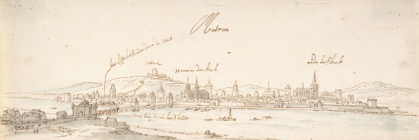 View of Mâcon Seen from the East mid 17thlate 17th century